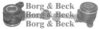 BORG & BECK BCS109 Central Slave Cylinder, clutch